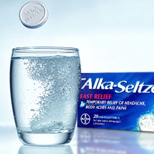 Alka-Seltzer Pain Relief Effervescent Tablets Regular