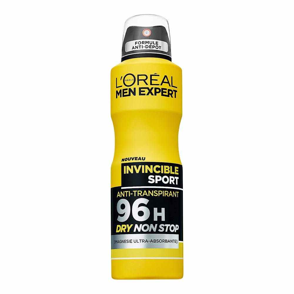 Begrænset jordnødder Plenarmøde Buy L'Oreal Men Expert Deodorant Invincible Sport Aerosol 250ml Online at  Chemist Warehouse®