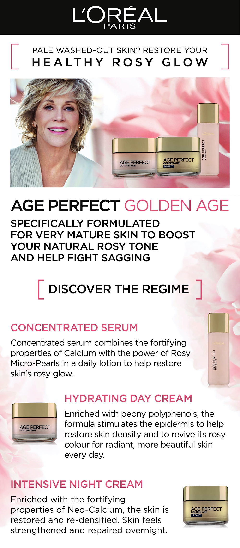 Buy L Oreal Paris Golden Age Radiance Re Activating Serum 125ml Online At Chemist Warehouse