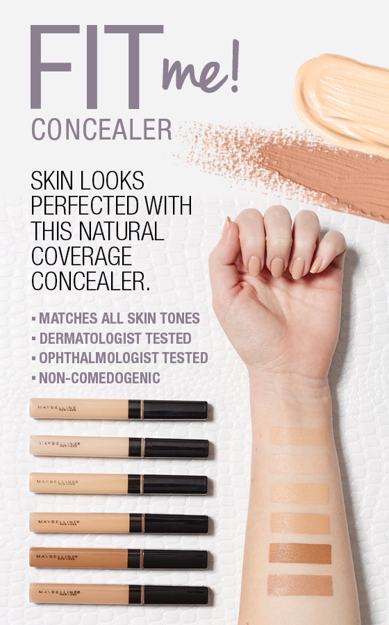 Maybelline Fit Me Natural Coverage Concealer - Light