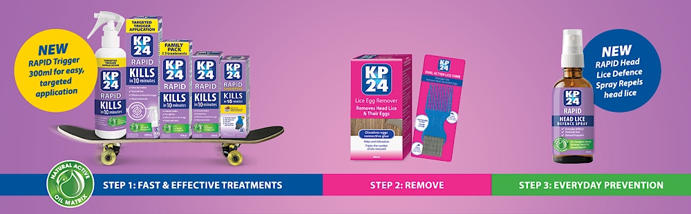 Buy KP24 Rapid Head Lice/Nit Defence Spray Online at Chemist Warehouse®