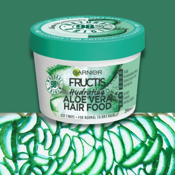 Buy Garnier Fructis Hair Food Hydrating Aloe Vera 3-in-1 Mask Treatment  390ml Online at Chemist Warehouse®