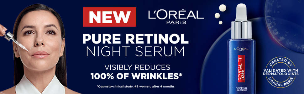 Buy L'Oreal Paris Revitalift Laser Pure Retinol Night Serum 30ml Online ...