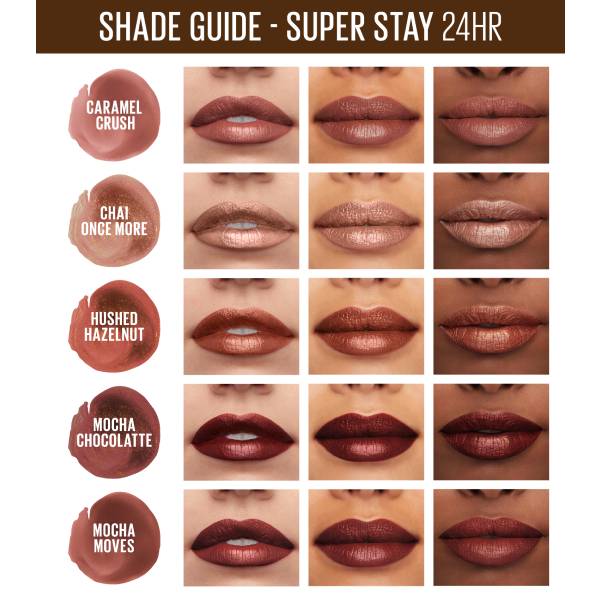 Buy Maybelline Superstay 24 Lip Color Coffee Caramel Crush Online At Chemist Warehouse® 