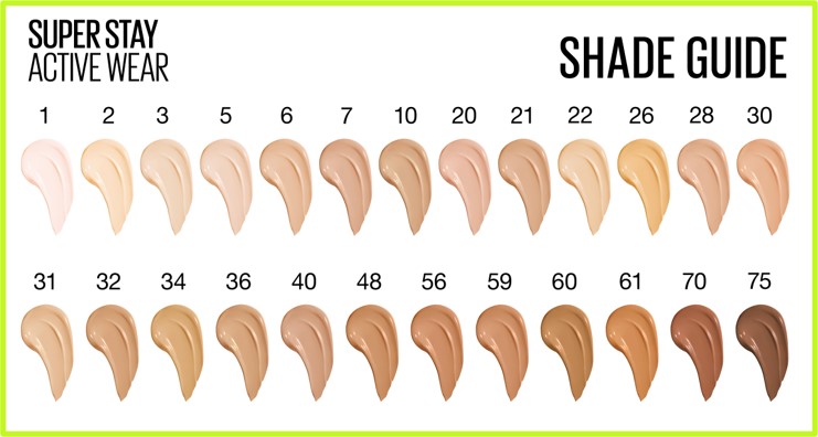 maybelline shade finder